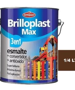 OF20 BRILLOPLAST MAX MARRON TINAJA 1/4L *AB* 43993701 P80100192