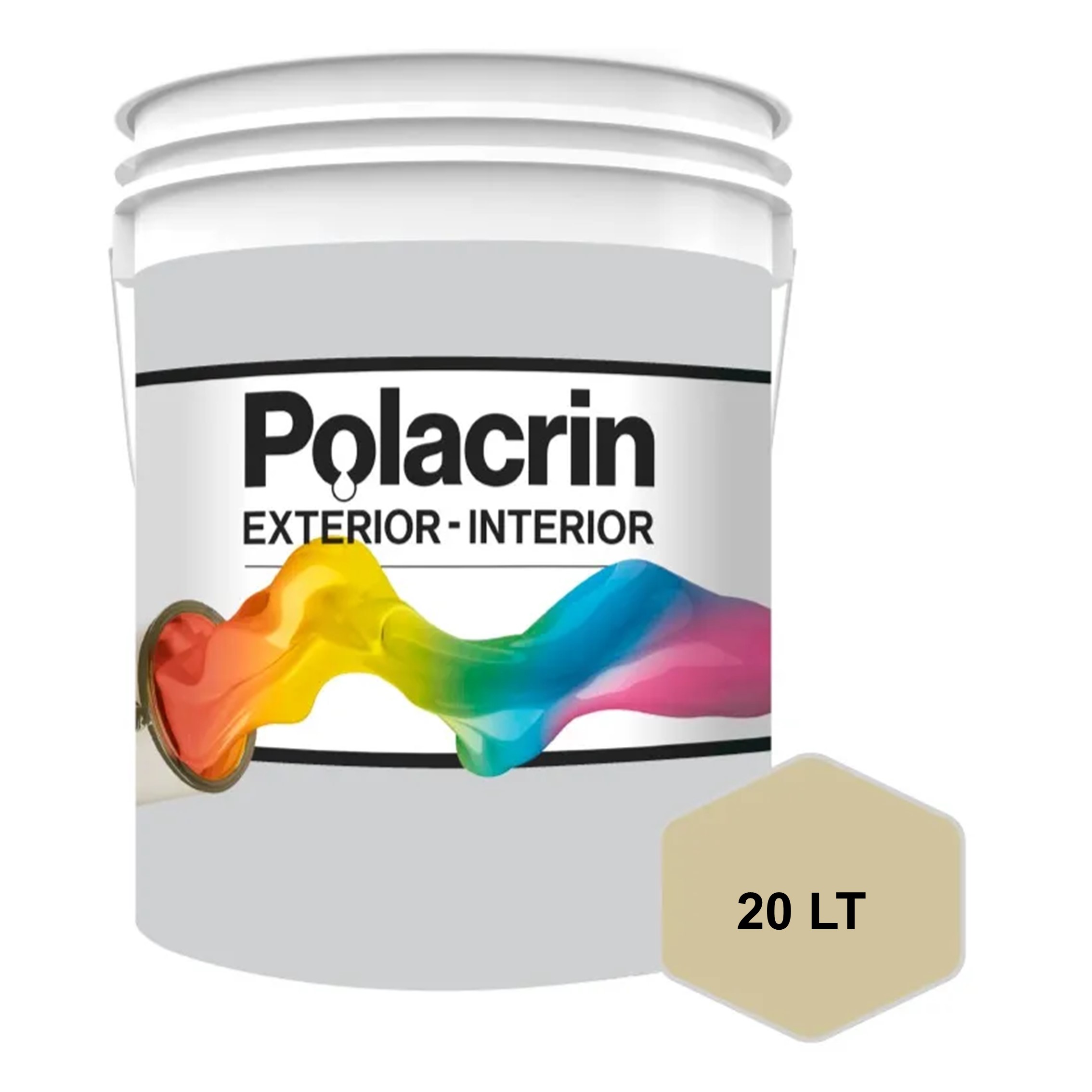 OF20 LATEX EXT/INT BEIGE 20LTS POLACRIN*AB* 85033197 P80100999