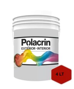OF20 LATEX EXT/INT ROJO TEJA 4LTS POLACRIN*AB* 85033144 P80101336