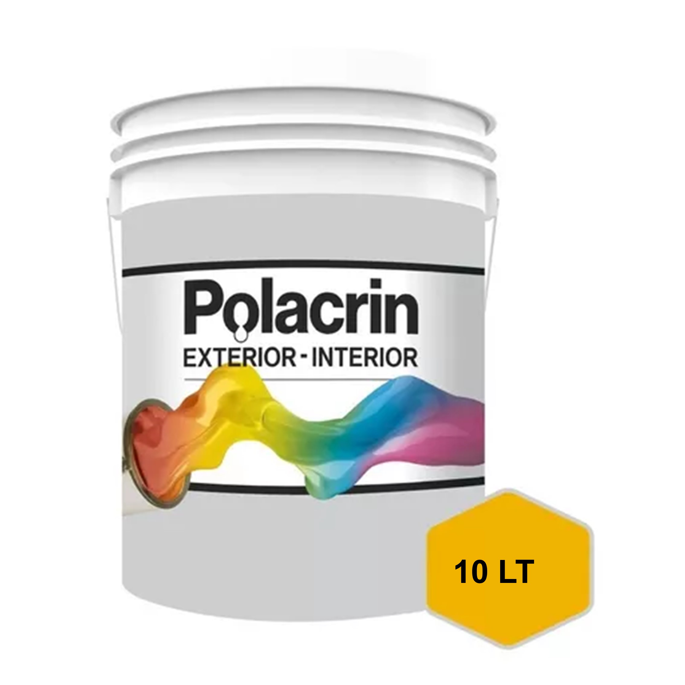 OF20 LATEX EXT/INT AMARILLO 10LTS POLACRIN*AB* 85033206 P80101758