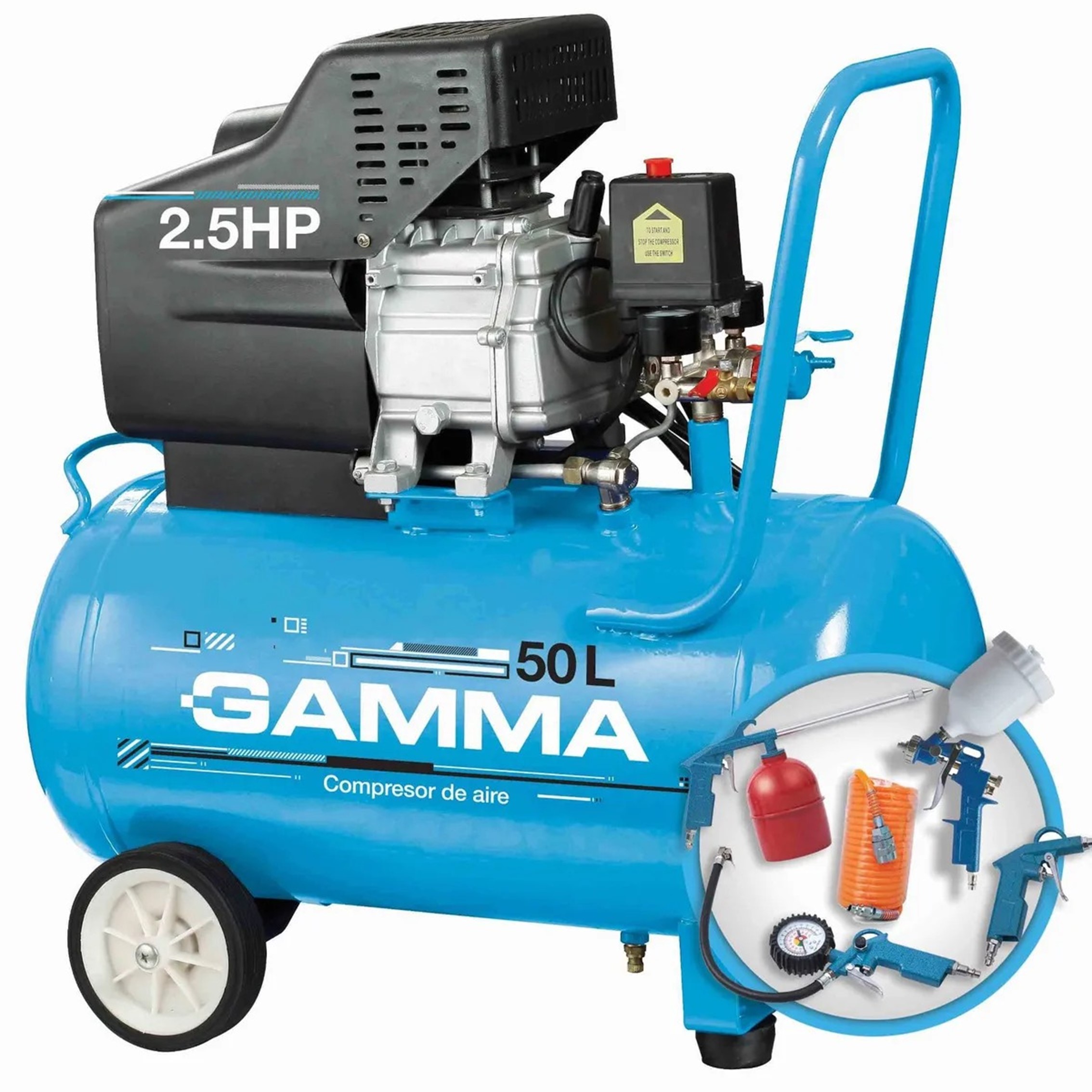 OF20 COMPRESOR 50L CON KIT GAMMA OFERTA G2851KAR
