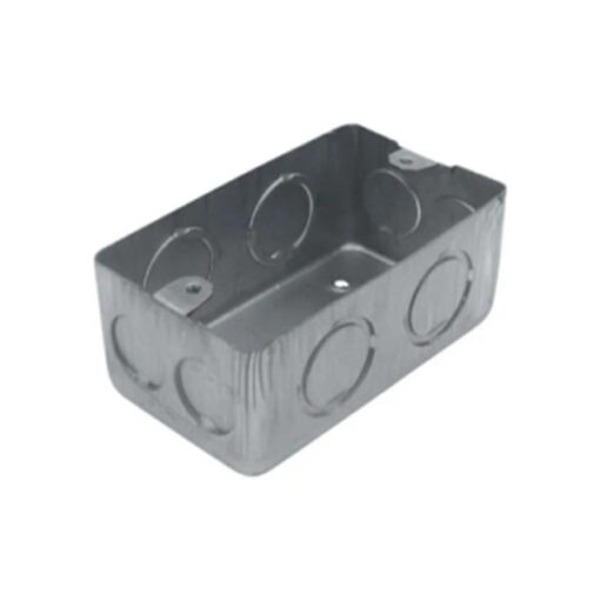 OF20 CAJA RECTANGULAR CH20. C/B METALICA/ALUMINIZADA *GXE* 100018 30300012
