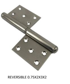 OF20 BISAGRA FICHA CARPINTERO REVERSIBLE 075X2X3X2 HIERRO PULIDO *AGC* 310288 44312817