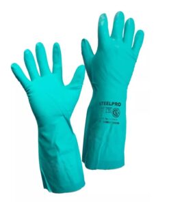 OF20 GUANTE ACRILONITRILO VERDE T 9 NORMALIZADO STEELPRO *P.I.* 24028 45603137