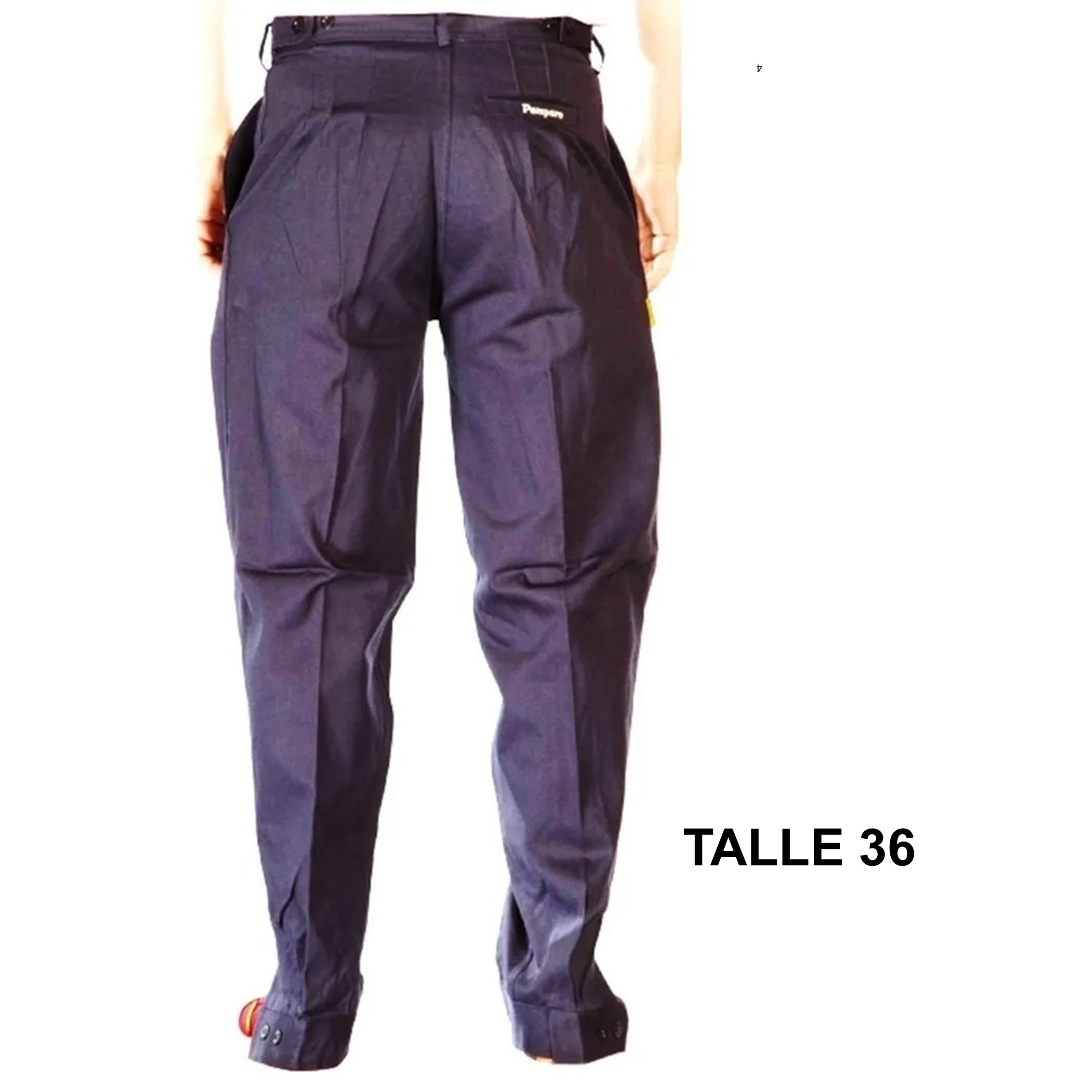 ZZELIMINAR BOMBACHA DE CAMPO LISA 36 AZUL *MTSG* 60100185
