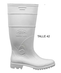 ZZELIMINAR BOTA CALFOR BLANCA LARGA T42 *MTSG* 60100432