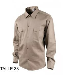 ZZELIMINAR CAMISA OFERTA 38 MARRON *MTSG* 60100979