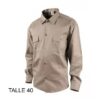 ZZELIMINAR CAMISA OFERTA 40 MARRON *MTSG* 60100981