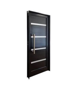 OF20 PUERTA 36MM REFORZADA MOD. 706 NEGRO 080X205 - DER. *FYZ187060* A10101674