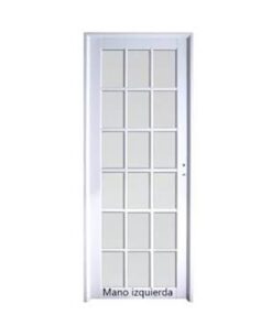 OF20 PUERTA CLASICA V/R COMPLETO 080X200 - IZQ. *FYZ300091* A10100411