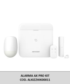 OF20 ALARMA AX PRO KIT CON COMUNICADOR 4G - AXPRO 48 ZONAS DS-PWA48-KIT-WB ALKIZZHIK00011